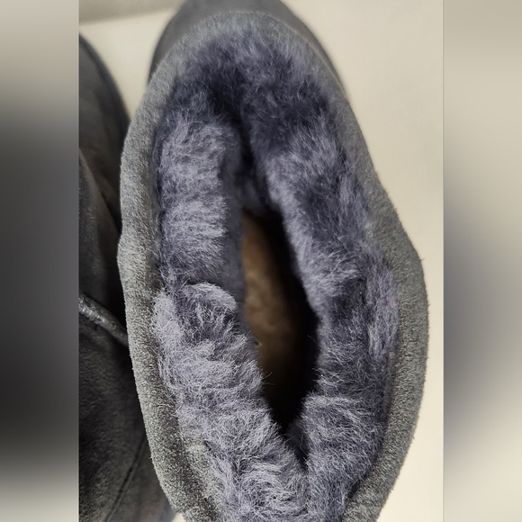 e&o winter boots for women size 8, gray - Picture 3 of 5